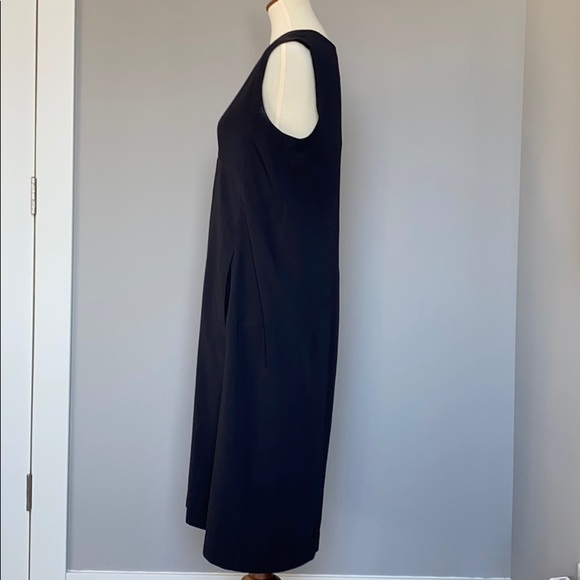 Vince Deep V Midi Dress - Picture 3 of 5